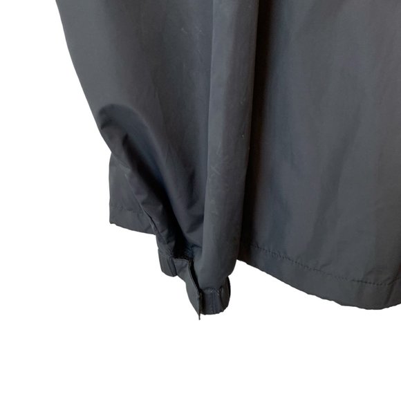 Vantage Windbreaker Unisex Adult XL "Scarlet Pearl" Monogram Hooded Gray/Red - Picture 5 of 15